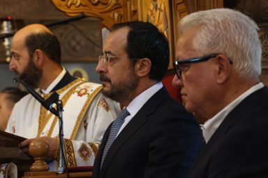 Πρόεδρος της Δημοκρατίας – Εθνικό Μνημόσυνο των ηρώων της ΕΟΚΑ Ιωνά Νικολάου και Κυριάκου Κολοκάση