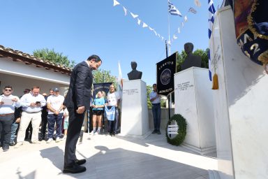 Πρόεδρος της Δημοκρατίας – Εθνικό Μνημόσυνο των ηρώων της ΕΟΚΑ Ιωνά Νικολάου και Κυριάκου Κολοκάση