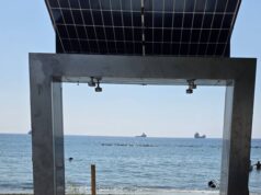 Νέο υπαίθριο ντους με φωτοβολταϊκό πλαίσιο στο παραλιακό μέτωπο της Λεμεσού