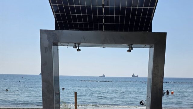 nea-ntous-paraliako-metopo-lemesos-16x9-1 Νέο υπαίθριο ντους με φωτοβολταϊκό πλαίσιο στο παραλιακό μέτωπο της Λεμεσού