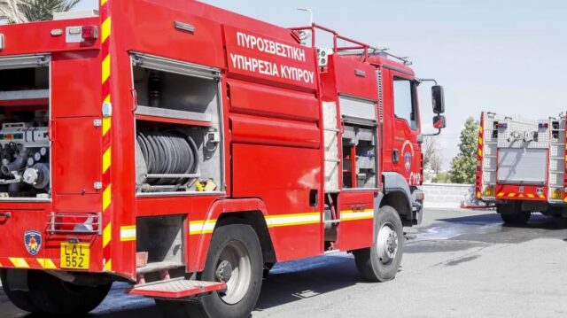 Πυροσβεστικά οχήματα της Πυροσβεστικής Υπηρεσίας Κύπρου