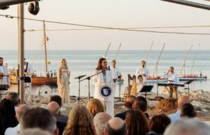 Χαιρετισμός της Υφυπουργού Πολιτισμού κας Κλέας Παπαέλληνα στην επίσημη εκδήλωση υποδοχής της προτομής της Αφροδίτης της Λεύκολλας, στον Πρωταρά, χθες