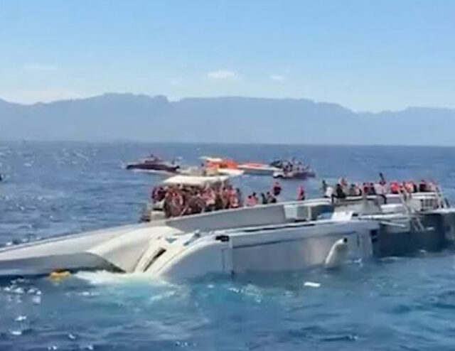 ΝΑΥΑΓΙΟ ΚΕΡΥΝΕΙΑΣ: Βίντεο που κατέγραψε και έστειλε αγνοούμενος στην οικογένειά του -(Βίντεο)