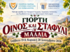 Κρασί, σταφύλι και παραδοσιακή μουσική σήμερα στη Μαλλιά