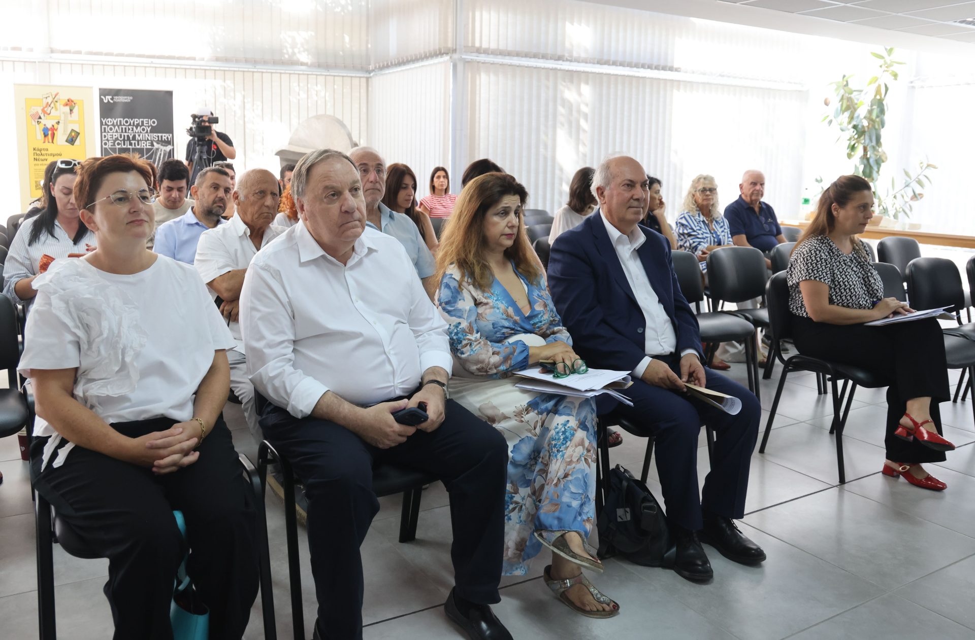 Υφυπουργός Πολιτισμού – Συνέντευξ