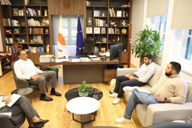 Υπουργός Εσωτερικών – Συνάντηση με εκπροσώπους Προοδευτικής Κίνησης Φοιτητών