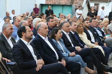 Πρόεδρος της Δημοκρατίας – Τελετή εγκαινίων του έργου «Αναβάθμιση Πολιτιστικού Κέντρου Δυμών»