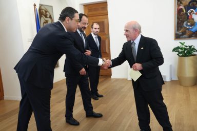 Πρόεδρος της Δημοκρατίας – Διαπιστευτήρια του νέου Πρέσβη των Ηνωμένων Πολιτειών Αμερικής