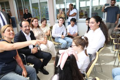 Πρόεδρος της Δημοκρατίας – Επίσκεψη στη Σχολή Κωφών «Γεώργιος Μάρκου»