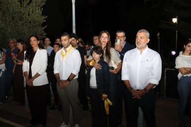 Φωταγώγηση Προεδρικού Μεγάρου – Παγκόσμια εκστρατεία ευαισθητοποίησης για τον παιδικό καρκίνο «Χρυσός Σεπτέμβρης»