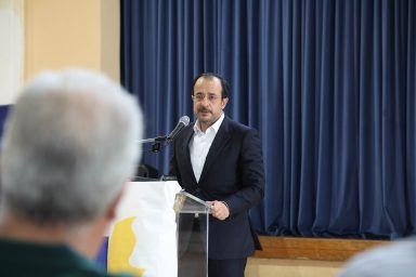 Πρόεδρος της Δημοκρατίας – Επίσκεψη στο Γυμνάσιο Αγίου Δομετίου