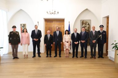 Πρόεδρος της Δημοκρατίας – Διαπιστευτήρια του νέου Πρέσβη των Ηνωμένων Πολιτειών Αμερικής