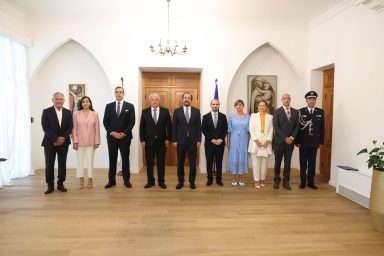Πρόεδρος της Δημοκρατίας – Διαπιστευτήρια του νέου Πρέσβη της Σλοβακικής Δημοκρατίας