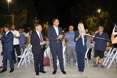 Υπουργός Εσωτερικών – Τελετή εγκαινίων έργου ανάπλασης παραλιακού δρόμου και πυρήνα της Κοινότητας Ζυγίου