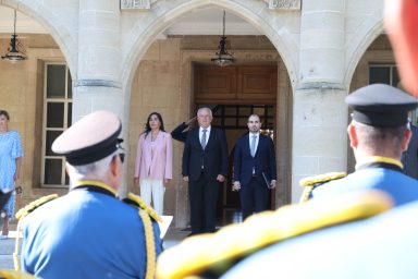Πρόεδρος της Δημοκρατίας – Διαπιστευτήρια του νέου Πρέσβη της Σλοβακικής Δημοκρατίας