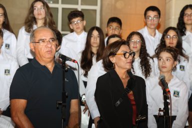 Φωταγώγηση Προεδρικού Μεγάρου – Παγκόσμια εκστρατεία ευαισθητοποίησης για τον παιδικό καρκίνο «Χρυσός Σεπτέμβρης»