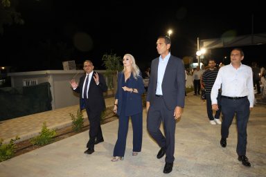 Υπουργός Εσωτερικών – Τελετή εγκαινίων έργου ανάπλασης παραλιακού δρόμου και πυρήνα της Κοινότητας Ζυγίου