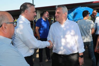 Υπουργός Γεωργίας – Επίσκεψη στη νέα Λαϊκή Αγορά Στροβόλου