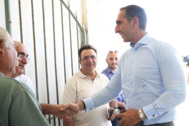 Υπουργός Εσωτερικών – Αναπληρώτρια Έπαρχος Πάφου και Προέδροι Κοινοτικών Συμβουλίων της Επαρχίας Πάφου