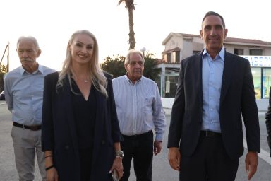 Υπουργός Εσωτερικών – Τελετή εγκαινίων έργου ανάπλασης παραλιακού δρόμου και πυρήνα της Κοινότητας Ζυγίου