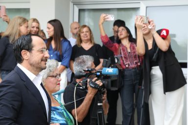 Πρόεδρος της Δημοκρατίας – Επίσκεψη στο Γυμνάσιο Αγίου Δομετίου