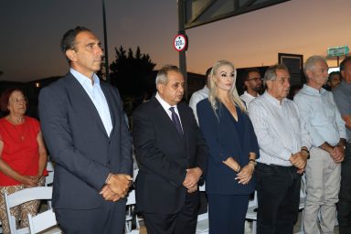 Υπουργός Εσωτερικών – Τελετή εγκαινίων έργου ανάπλασης παραλιακού δρόμου και πυρήνα της Κοινότητας Ζυγίου