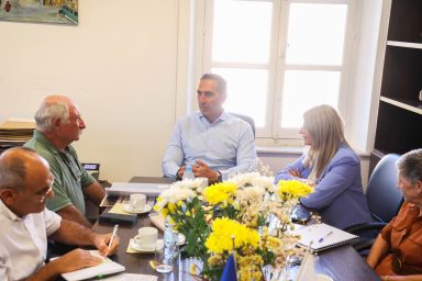 Υπουργός Εσωτερικών – Αναπληρώτρια Έπαρχος Πάφου και Προέδροι Κοινοτικών Συμβουλίων της Επαρχίας Πάφου