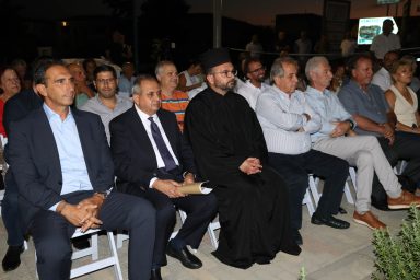 Υπουργός Εσωτερικών – Τελετή εγκαινίων έργου ανάπλασης παραλιακού δρόμου και πυρήνα της Κοινότητας Ζυγίου