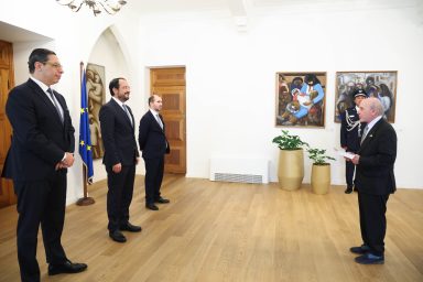 Πρόεδρος της Δημοκρατίας – Διαπιστευτήρια του νέου Πρέσβη των Ηνωμένων Πολιτειών Αμερικής
