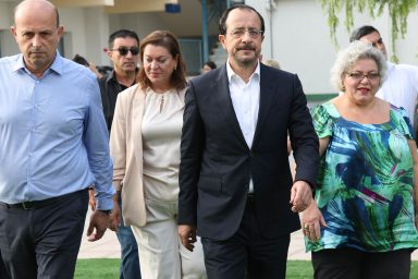 Πρόεδρος της Δημοκρατίας – Επίσκεψη στο Γυμνάσιο Αγίου Δομετίου