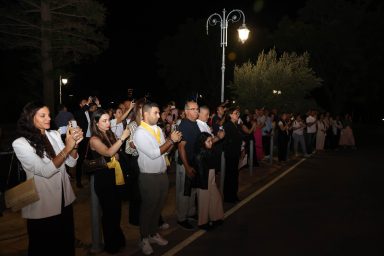 Φωταγώγηση Προεδρικού Μεγάρου – Παγκόσμια εκστρατεία ευαισθητοποίησης για τον παιδικό καρκίνο «Χρυσός Σεπτέμβρης»