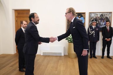 Πρόεδρος της Δημοκρατίας – Διαπιστευτήρια του νέου Πρέσβη του Βασιλείου της Σουηδίας