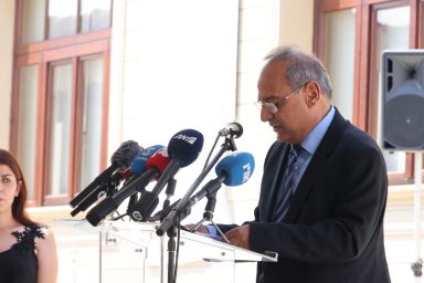 Πρόεδρος της Δημοκρατίας – Τελετή εγκαινίων της ανάπλασης του πυρήνα της Κοινότητας Μενίκου