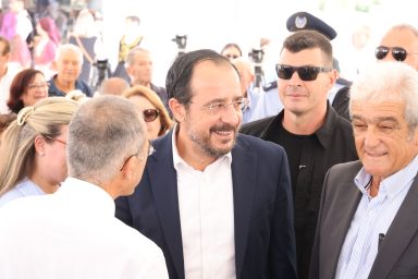 Πρόεδρος της Δημοκρατίας – Τελετή εγκαινίων της ανάπλασης του πυρήνα της Κοινότητας Μενίκου