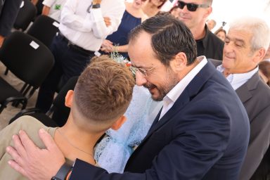 Πρόεδρος της Δημοκρατίας – Τελετή εγκαινίων της ανάπλασης του πυρήνα της Κοινότητας Μενίκου