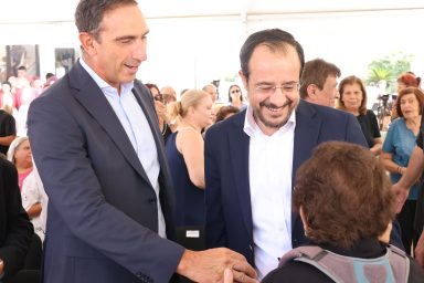 Πρόεδρος της Δημοκρατίας – Τελετή εγκαινίων της ανάπλασης του πυρήνα της Κοινότητας Μενίκου
