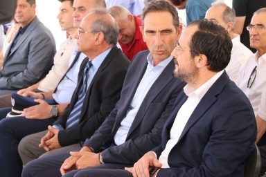 Πρόεδρος της Δημοκρατίας – Τελετή εγκαινίων της ανάπλασης του πυρήνα της Κοινότητας Μενίκου