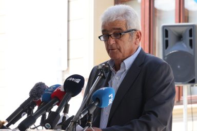 Πρόεδρος της Δημοκρατίας – Τελετή εγκαινίων της ανάπλασης του πυρήνα της Κοινότητας Μενίκου