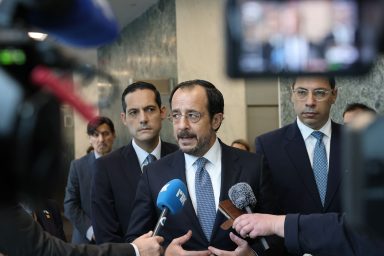 Πρόεδρος της Δημοκρατίας – Γενικός Γραμματέας των Ηνωμένων Εθνών- Δηλωσεις