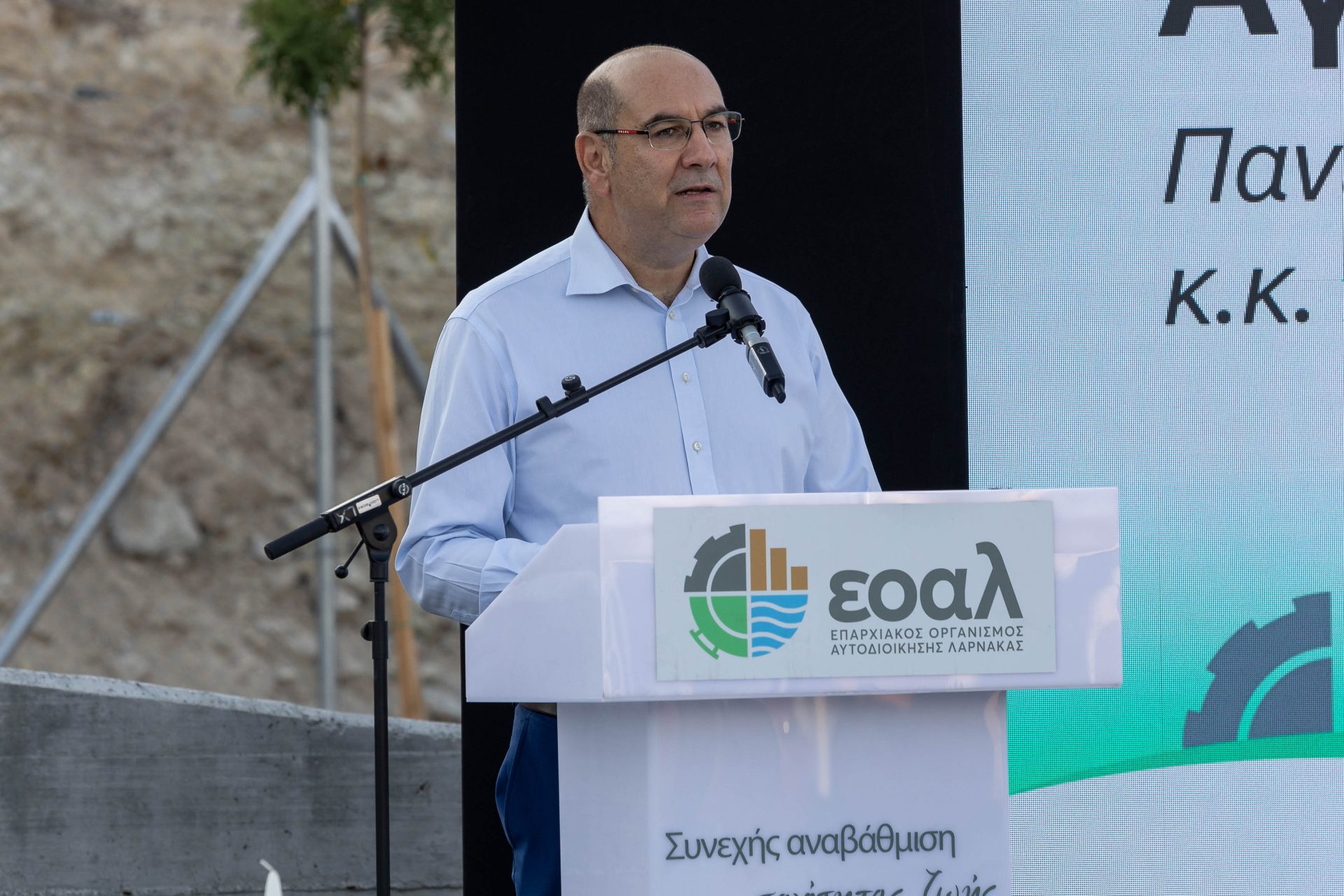 Υπουργός Γεωργίας – Εγκαίνια Πράσ