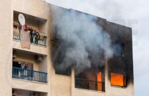 Героскипу: Жительница вовремя вышла из горящей квартиры