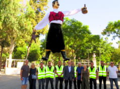 Στη θέση του ο Βρακάς – Αρχίζουν οι προετοιμασίες για τη Γιορτή του Κρασιού