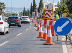 Κυκλοφοριακές ρυθμίσεις στον Λεμεσού – Πάφου και στο δρόμο Επισκοπής–Μανδριών – Πού εκτελούνται έργα