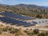 Απεικόνιση φωτοβολταϊκού πάρκου με σύστημα αποθήκευσης στην ορεινή επαρχία Λεμεσού