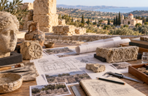 Εικονογράφηση σχεδιασμού συντήρησης αρχαιολογικών ευρημάτων