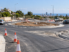 Συμβολική απεικόνιση έργων κατασκευής κυκλικού κόμβου σε οδική διασταύρωση