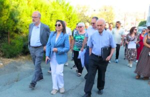 Επιτόπια επίσκεψη στην Αγία Φύλα για τις οδικές παρεμβάσεις