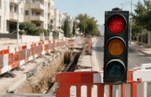 Οκτώ διασταυρώσεις στη Λεμεσό αποκτούν φώτα που προσαρμόζονται στην κίνηση Φωτεινός σηματοδότης σε αστικό δρόμο της Λεμεσού