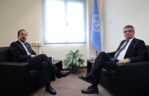 Πρόεδρος της Δημοκρατίας – Συνάντηση με ηγέτη της τουρκοκυπριακής κοινότητας Πρόεδρος της Δημοκρατίας – Συνάντηση με ηγέτη της τουρκοκυπριακής κοινότητας