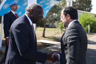 Πρόεδρος της Δημοκρατίας – Συνάντηση με ηγέτη της τουρκοκυπριακής κοινότητας